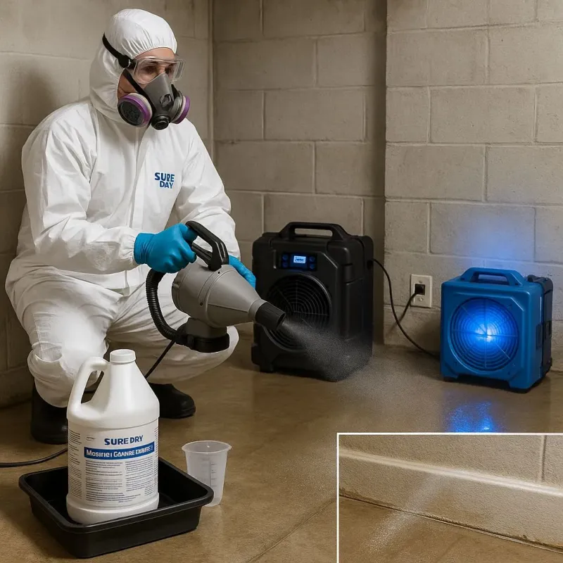 Sanitization and Odor Removal process in Quanah, TX