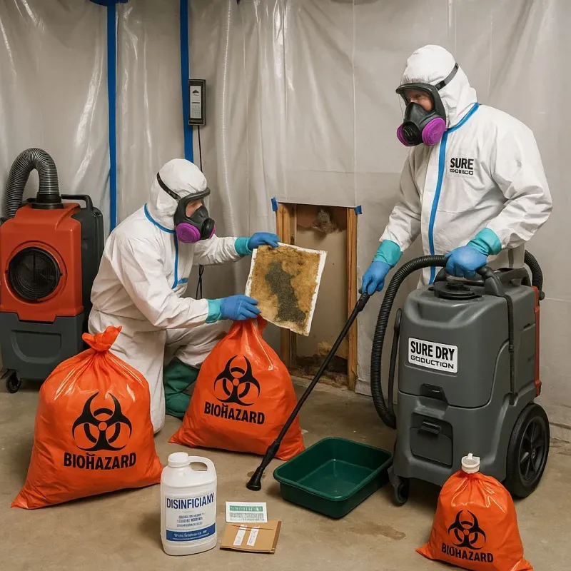 Contaminated Water Handling Protocols process in Quanah, TX