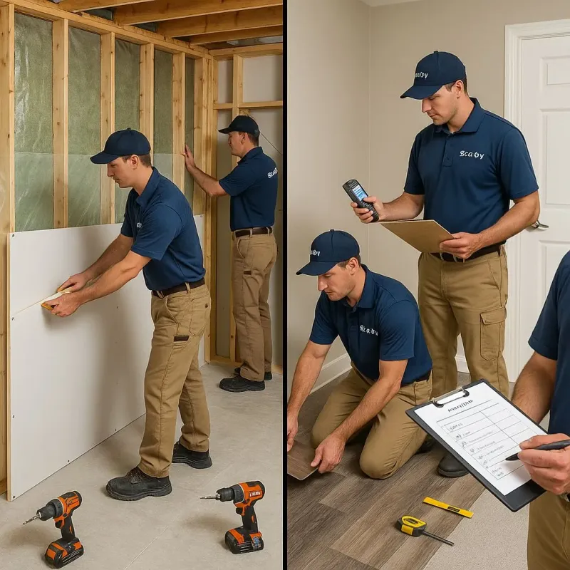 Repairs and Reconstruction process in Quanah, TX